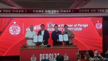 Persija Jakarta Amankan Mitra Jangka Panjang Demi Sambut Musim Baru Kompetisi