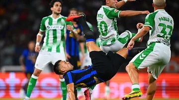 Inter Vs Betis: Gol Tunggal John Stones Pastikan Kemenangan Si Ular di Laga Pramusim