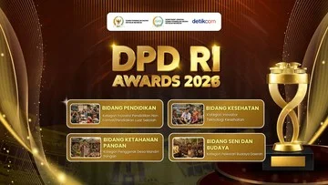 Ajang DPD RI Awards 2026 Cari Tokoh Berprestasi Bidang Kesehatan