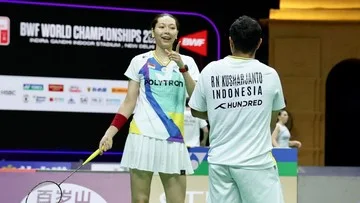 Ganda Campuran Rehan/Gloria Menang Mudah di Kejuaraan Dunia Bulutangkis