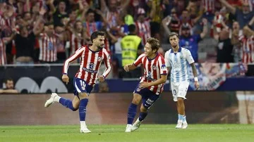 Atletico Madrid Bungkam Malaga 2-0 Lewat Gol Lee Kang-in dan Alex Baena