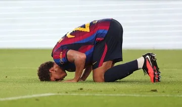 Aksi Memukau Hamza Abdelkarim Bikin Pelatih Barcelona Hansi Flick Terpukau