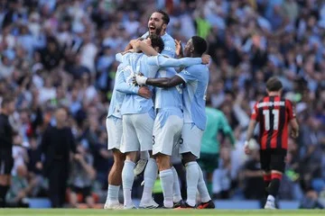 Man City Atasi Bournemouth Berkat Gol Jelang Akhir Pertandingan
