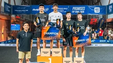 Turnamen FIP Silver & FIP Promises Bali Dorong Kemajuan Padel Indonesia