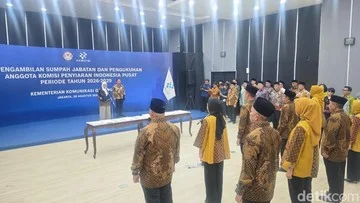 Hadapi Perubahan Digital, Menkomdigi Lantik Anggota KPI Baru
