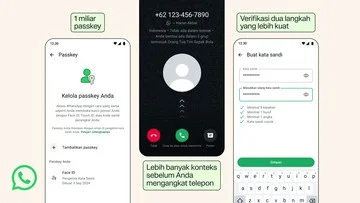 WhatsApp Rilis 3 Fitur Keamanan Baru untuk Melindungi Akun Pengguna