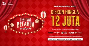 Diskon Rp 12 Juta Meriahkan Festival Belanja erafone 2026