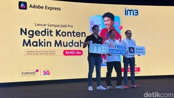IM3 Hadirkan Paket Internet Bundling Akses Adobe Express Premium Gratis