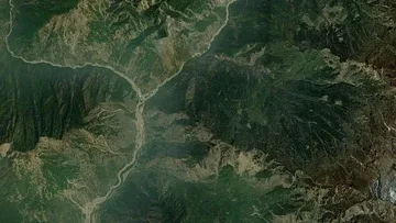 Citra satelit China ungkap area longsor gletser di perbatasan Nepal