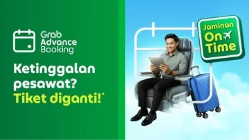 Prosedur Klaim Kompensasi Ketinggalan Pesawat Lewat Fitur GrabCar