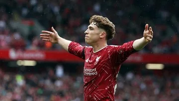 Victor Munoz Selamatkan Liverpool Lewat Gol Debut Penyelamat Lawan Forest