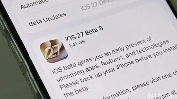 IOS 27 Beta 8 Dirilis Jelang Peluncuran Versi Final Bulan Ini