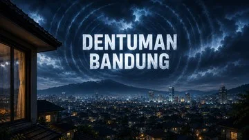 Dentuman Bandung Dikaitkan dengan Erupsi Anak Krakatau, Begini Penjelasan Ahli ITB