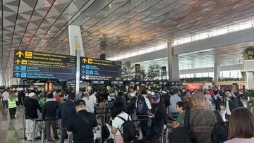 Dampak Erupsi Anak Krakatau, Flightradar Tunjukkan Langit Soetta Kosong