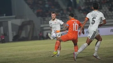Gol Jeremejeff Menangkan Persija atas Borneo FC di Stadion Segiri
