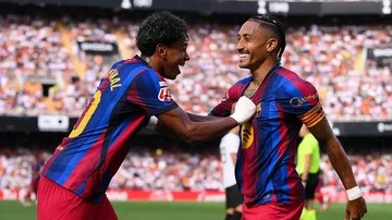 Tanpa Julian Alvarez, Barcelona Buktikan Ketajaman Lini Depan
