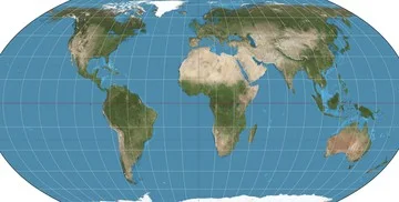Peta Dunia Baru Disahkan PBB, Afrika Membesar dan Amerika Serikat Menyusut