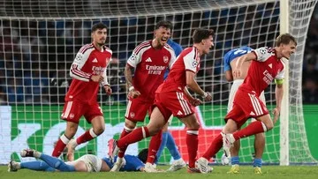 Arsenal Curi Kemenangan Tipis di Kandang Napoli Lewat Gol Odegaard