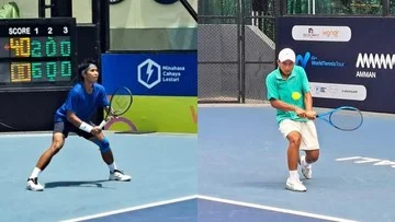 Rifqi dan Rafalentino Melaju ke Babak Kedua Tennis Championship