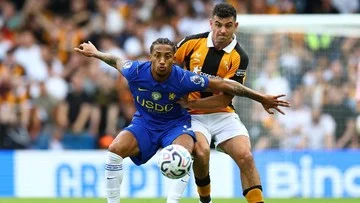 Chelsea Tertinggal 1-2 dari Hull City di Babak Pertama Premier League