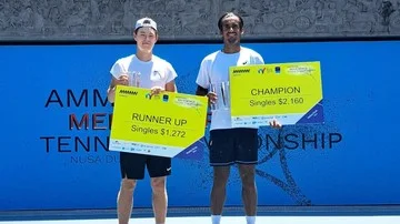 Karan Singh Kampiun Men's World Tennis Championship 2026 Seri V di Bali