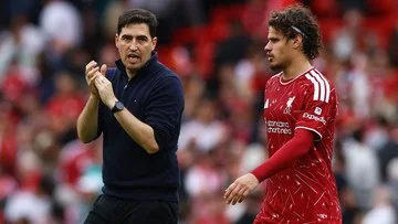 Analisis Iraola soal Kendala Lini Serang Liverpool Musim Ini