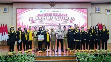 Jakbar Juara Popprov DKI Jakarta 2026, Atlet Peraih Medali Diguyur Bonus