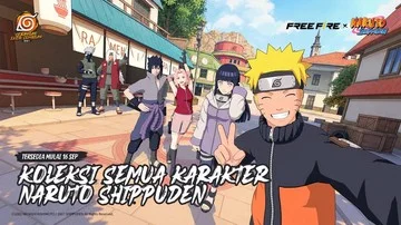 Free Fire Hadirkan Kolaborasi Naruto dengan Bundel Eksklusif