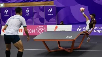 Yoga Ardika Putra Sukses Dominasi Laga Perdana Teqball Indonesia
