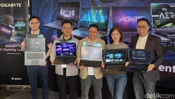 Lini Laptop Gaming AI Gigabyte Resmi Hadir di Pasar Indonesia