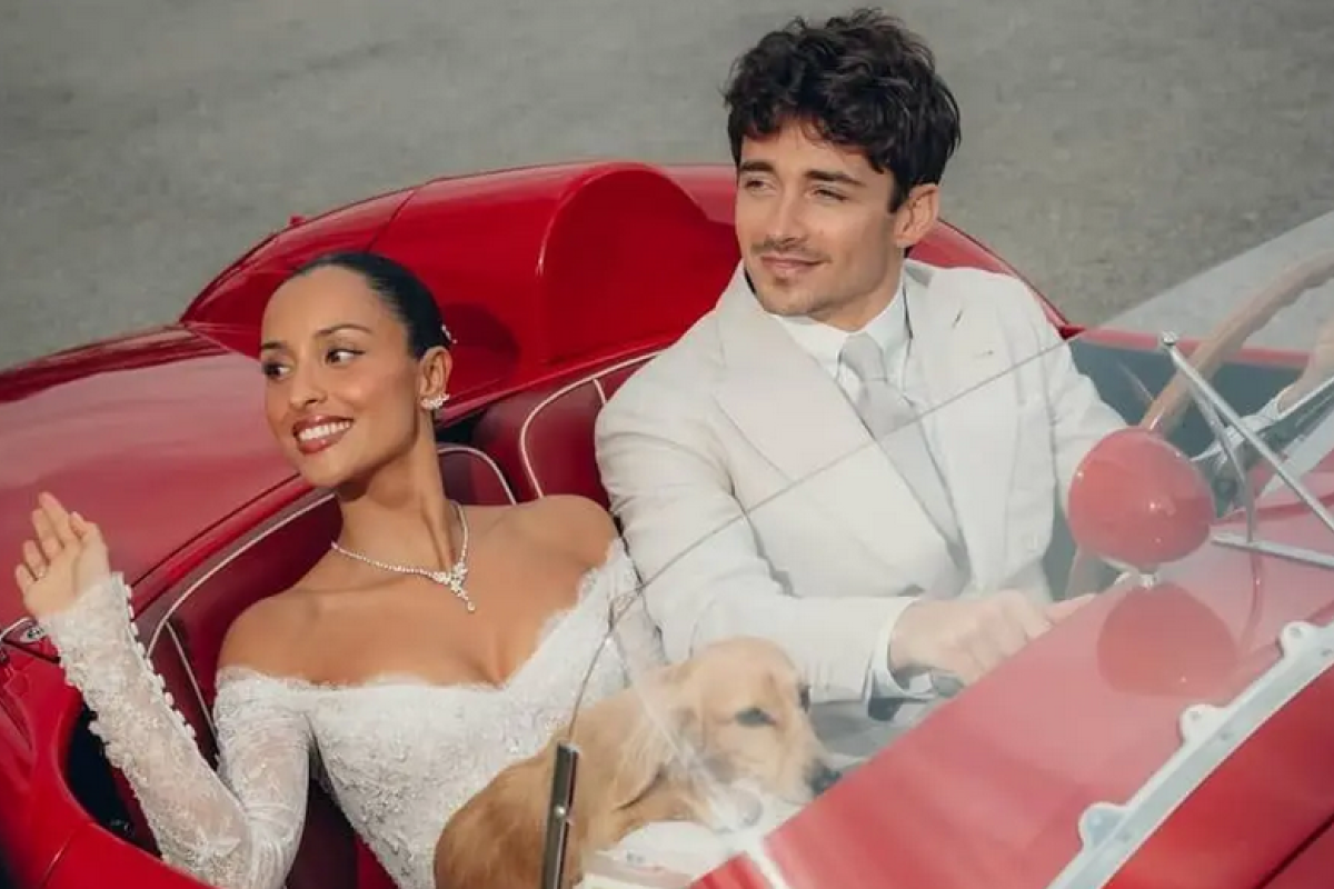 Villa La Vigie Jadi Lokasi Pernikahan Charles Leclerc dan Alexandra Saint Mleux