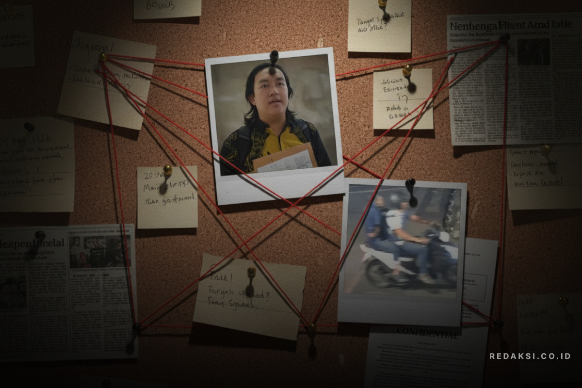 Sosok Pria Misterius Muncul Usai Andrie Yunus Disiram Air Keras di Salemba