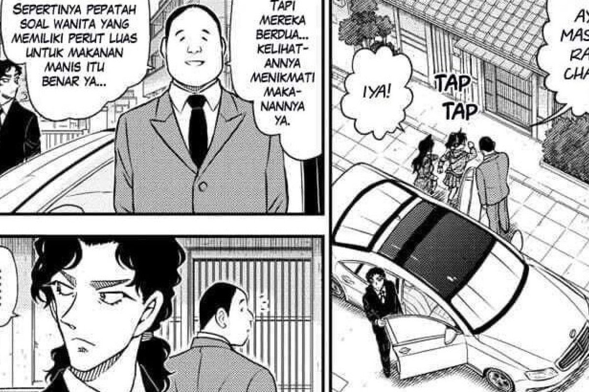 LINK BACA Manga Detective Conan Chapter 1118,1119 Bahasa Indonesia, Baca di Platform Legal Bukan Aquamanga