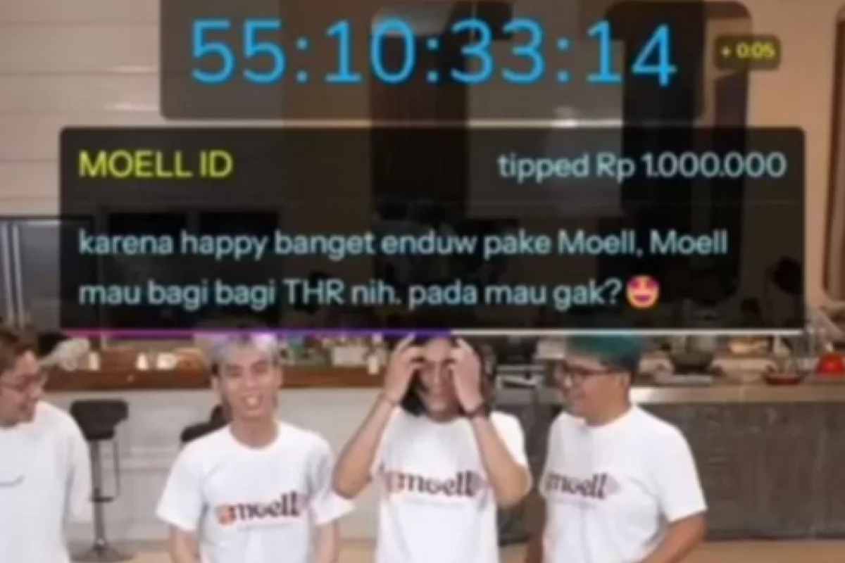 Polemik Moell di Marapthon Berlanjut, Dugaan Donasi Berulang Disorot Netizen