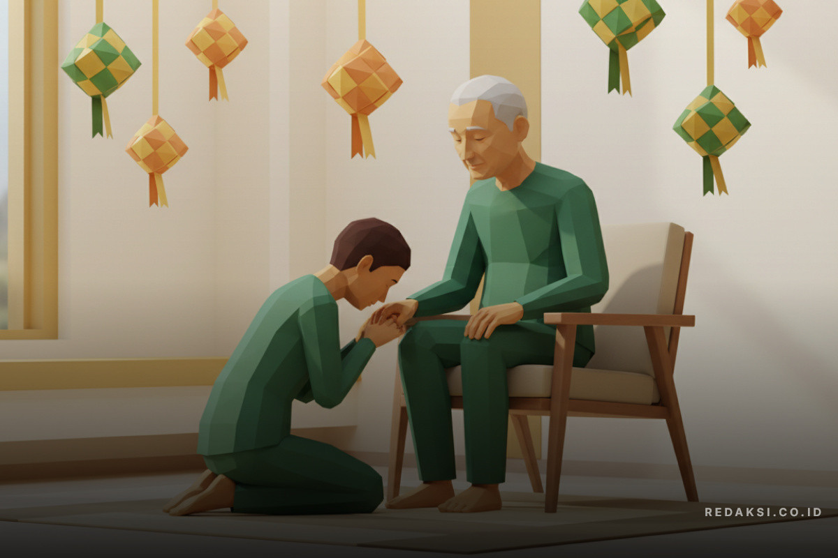 35 Kata-Kata Sungkem Idul Fitri kepada Orang Tua Bahasa Indonesia dan Tata Caranya