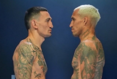 Nonton Live Streaming UFC 326, Max Holloway Tantang Charles Oliveira dalam Perebutan Sabuk BMF di UFC 326